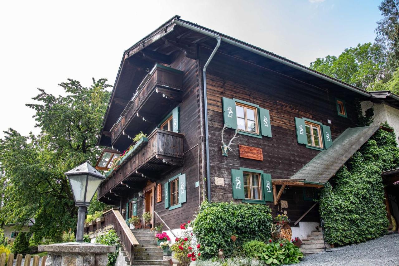 Haus Weidmannsheil - Wohnen Im Romantischen Forsthaus Werfen Exterior foto